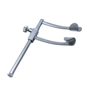 Cook Infant Eye Speculum,  Small Model With Dull Finish, Solid 7mm Long Blades, 24mm Spread, Screw Locking-Mechanism, And Overall Height Of 2" (52mm) 